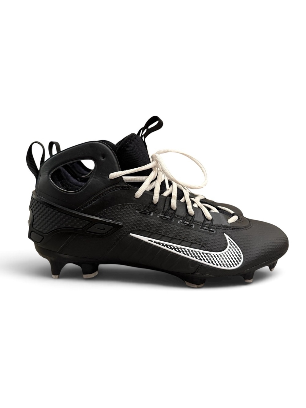 Nike Alpha Huarache 9 Elite Mid Lacrosse Cleats size 12